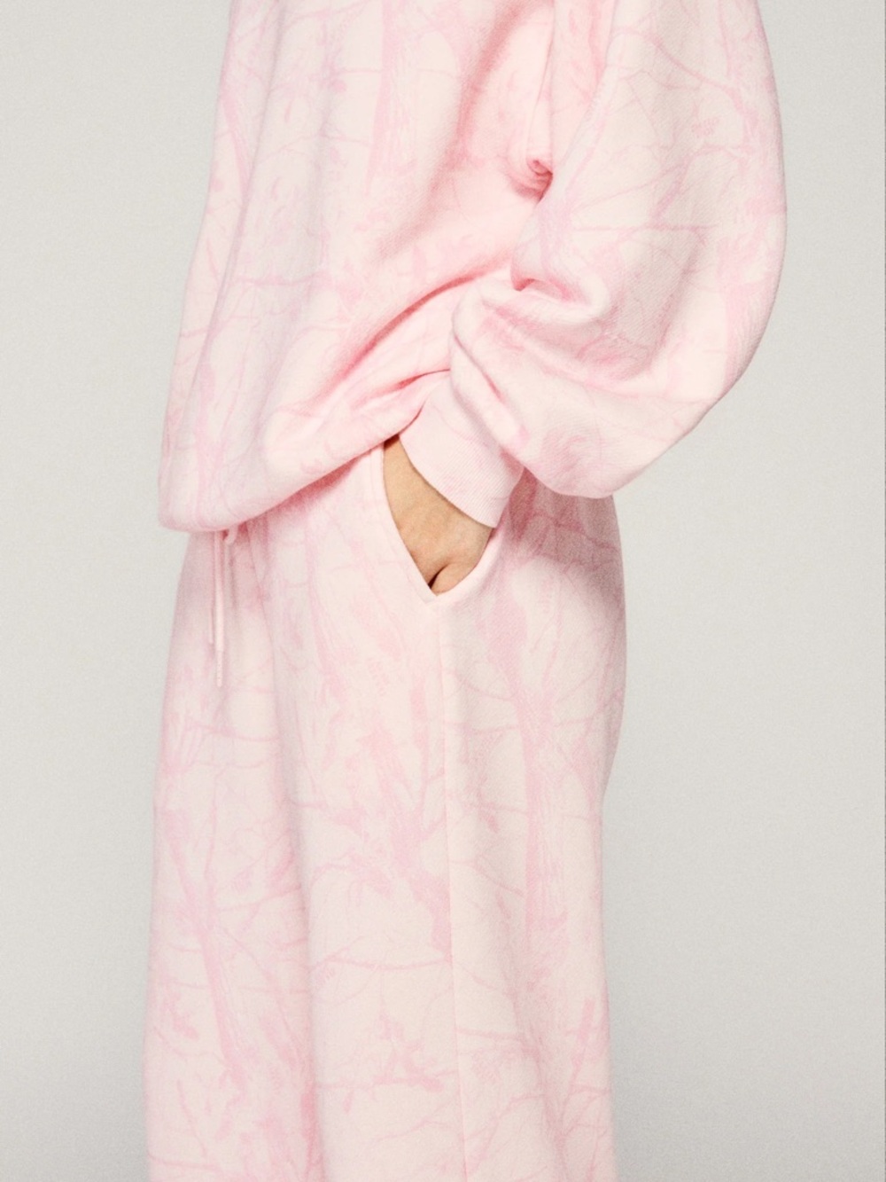 Dairy Boy PINK CAMO straight leg sweatpants